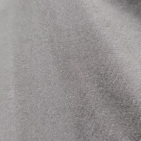 Shade & Shore Swimsuit Bathing Suit One Piece High Leg Cheeky Gray Silver S 4 6 - Picture 5 of 9